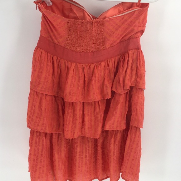 ⬇️$65 Anthropologie Ya Coral Tier BOHO Str… - Picture 7 of 9